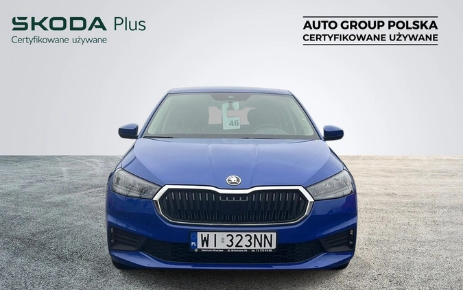 Skoda Fabia cena 56500 przebieg: 83680, rok produkcji 2022 z Rybnik małe 211